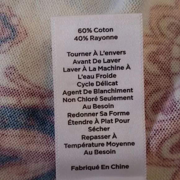 Talbots Boho Paisley Medium Knit Multicolor Artisy Grandma Cardigan New - Picture 5 of 6